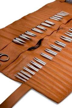 Muud Stockholm-XL Strikkepinneetui Whisky (569-2095-WH)