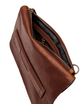 Muud Gro Crossbody-veske Rich-Brown (569-2089-RB)