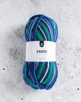 Järbo GARN Raggi Blue-Anchor-Lane 15210, 100g