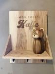 Trend Design Hylle "Men-først-kaffe" Akasietre (298-401453)