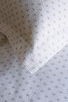 Borås Cotton Felicia Sengesett Krepp hvit-sand (479-120293,120294)