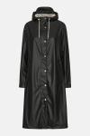 Ilse Jacobsen Regnjakke Lang Sort (807-RAIN232FR-002)
