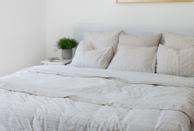 Ilse Jacobsen Sengesett bomull stripete sand (810-1002005402-)