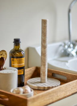 Bloomingville Emy Kjøkkenrullholder Marmor H30cm