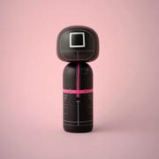 Lucie Kaas Kokeshi Squid-game Black-Masqued-Guard H14,5 Sesong3