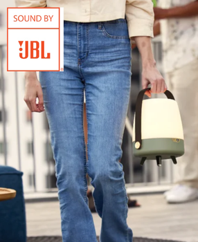 Kooduu LiteUp-Play-Mini JBL Høyttaler-Lampe Petroleum Oppladbar H29 (711-KO06-0101LS012-02)