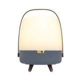 Kooduu LiteUp-Play Høyttaler-Lampe Ocean-Blue Oppladbar H40 (711-KO06-0103LS010-00)