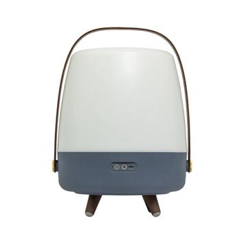 Kooduu LiteUp-Play Høyttaler-Lampe Ocean-Blue Oppladbar H40 (711-KO06-0103LS010-00)