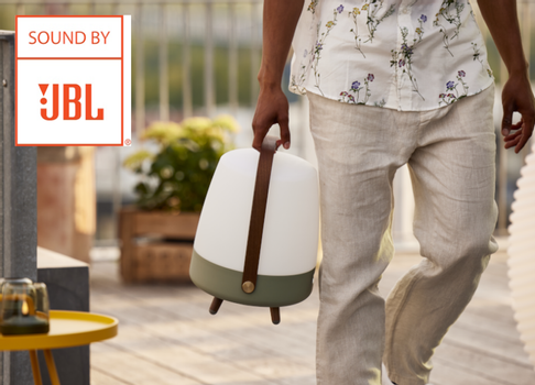 Kooduu LiteUp-Play JBL-Høyttaler-Lampe Petroleum Oppladbar H40 (711-KO06-0103LS001-00)