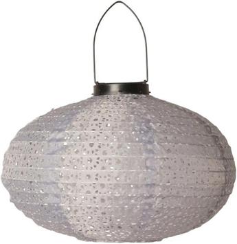 C'est Bon  Lanterne Solcelle Ellipse Grå H20 (724-CB431.997.02)