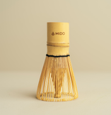 Mido Matcha-sett bambusvisp+bambusskål+bambusskje+holder (820-mido4set)