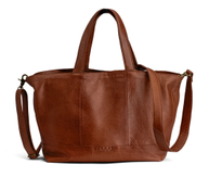 Muud Hiba Prosjektveske Skinn RichBrown (569-QB-4349-RB)