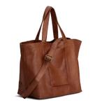 Muud Hiba Prosjektveske Skinn RichBrown (569-QB-4349-RB)