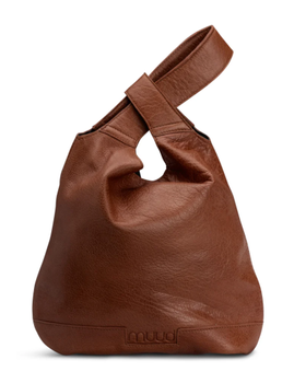 Muud Dzana Gå-og-strikk Strikk-på-farten Skinnveske_RichBrown (569-QB-4616-RB)