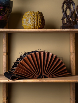 Muud Betina-XL Oppbevaringsveske Utskiftbare-Rundpinner RichBrown