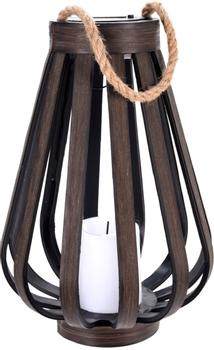 BC Lykt Solcelle Brun H35