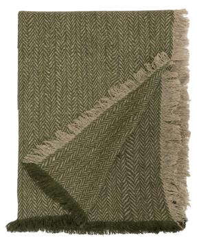 Halvor Bakke Asima Ullpledd Grønn 120x200 (479-120334)