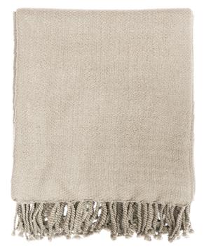 Halvor Bakke Bisho Ullpledd Beige 130x200 (479-120371)