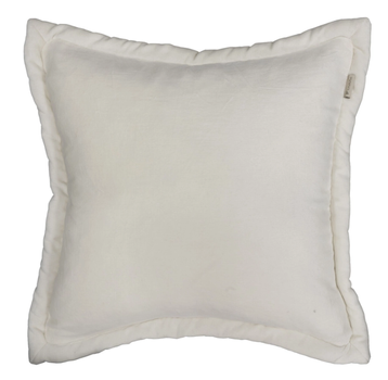 Lama Alpi Putetrekk fløyel-offwhite 50x50 (479-120113)