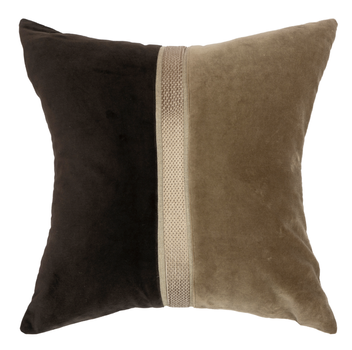 Halvor Bakke Arthur Putetrekk velour-brun 50x50 (479-120319)
