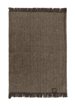 Halvor Bakke Asima Dekkebrikke ullblanding brun_35x45 (479-120339)