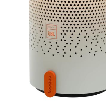 Kooduu SensaPlay høyttaler lampe oppladbar hvit (711-KO15-0120LS041-02)