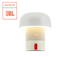 Kooduu SensaPlayMini høyttaler lampe oppladbar hvit H16cm