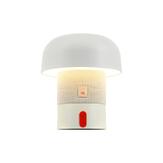 Kooduu SensaPlayMini høyttaler lampe oppladbar hvit H16cm (711-KO15-0101LS041-02)