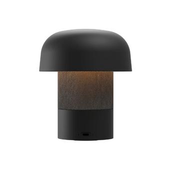 Kooduu SensaPlayMini høyttaler lampe oppladbar antrasitt H16cm (711-KO15-0101LS038-02)