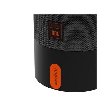 Kooduu SensaPlayMini høyttaler lampe oppladbar antrasitt H16cm (711-KO15-0101LS038-02)