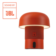 Kooduu SensaPlayMini høyttaler lampe oppladbar orange H16cm
