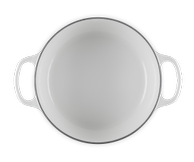 Le Creuset Støpejernsgryte Signature Hvit 4,2L (796-21177240101441)