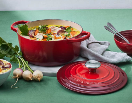 Le Creuset Støpejernsgryte Signature Cerise 5, 3L (796-21177260602430)