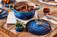 Le Creuset Støpejernsgryte Signature Azure 4, 2L (796-21177242202430)
