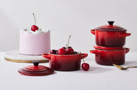 Le Creuset Minigryte Steintøy Cerise 0,25L (796-71901100600100)