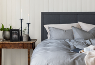 Borås Cotton Sengesett Enzo Flanell grå (479-120278)