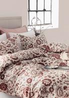 Borås Cotton Sengesett Livia Sateng rosa