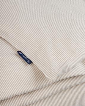 Lexington Sengesett Striped Flanell lyocell beige (588-12530013)