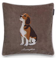 Lexington Putetrekk Dog Velour brun_50x50