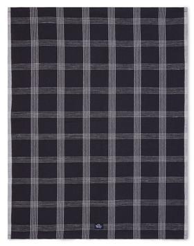 Lexington Kjøkkenhåndkle Checked Lin-Bomull svart-hvit_50x70