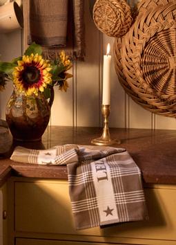 Lexington Kjøkkenhåndkle Terry Økologisk-Bomull stone_50x70