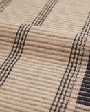 Lexington Gulvteppe Striped Økologisk-Bomull brun-svart (588-10008093-70x130)