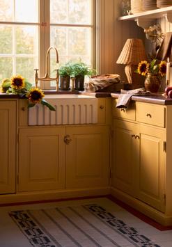 Lexington Gulvteppe Striped Økologisk-Bomull brun-svart (588-10008093-70x130)