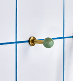 House Doctor Ball Knagg Aqua 2stk (151-900000430)