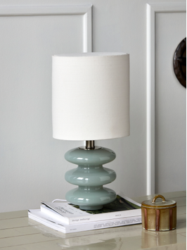 House Doctor Step Bordlampe lyseblå-offwhite H45