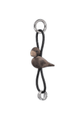 Kay Bojesen Nøkkelring Fugl sort/ røkt eik (521-39808)