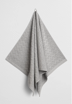 GANT Herringbone Håndkle Fiskeben Concrete-Grey (589-herringbone-fiskeben-concrete-grey)