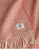 GANT Herringbone Ullpledd Faded-Brick 130x200 (589-853104602-654)