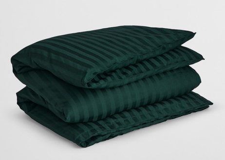 GANT Sengesett Stripe Sateng Tartan-Green