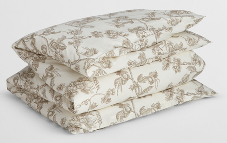 GANT Sengesett Tree-Print Sateng Taupe